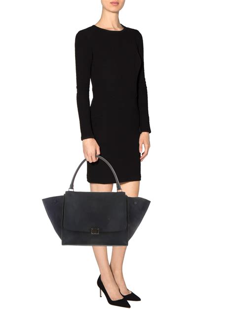 celine medium trapeze|celine frame bag.